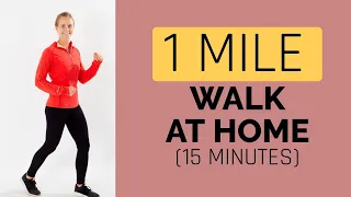 1 Mile Walk At Home Workout (15 Minutes)