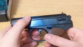 MAKAROV Пистолет пневматический, газобаллонный MP-654КМ.