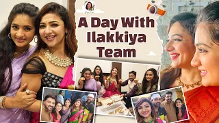 A Special Surprise For Ilakkiya 😍 | A Day With Ilakkiya Team | Hima Bindu | Priya Prince