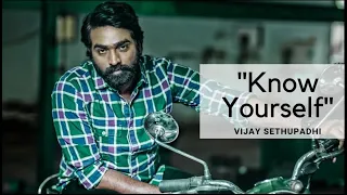 'Know Yourself' Most Emotional & Inpiring Speech By Vijay Sethupathi