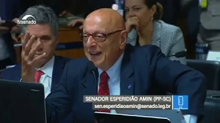 Amin pergunta a Sérgio Moro sobre Plano para combater Guerra Cibernética