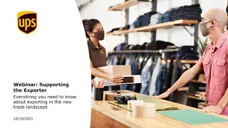 Supporting the Exporter – Everything you need to know about exporting from the UK