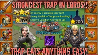 lords mobile: MYTHIC RALLY TRAP VS 2000% WAVES OF RALLIES! ONSLAUGHT AND IN FRESH FURY!! SHOCKING!🔥