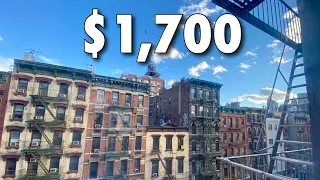 $1,700 Lower East Side 2 Bedroom | Under $2,000 NYC Apartment Tour