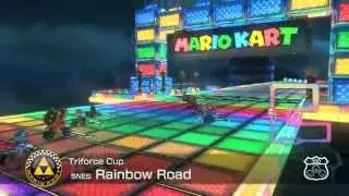 Mario Kart 8 - 150cc Triforce Cup - (SNES) Rainbow Road