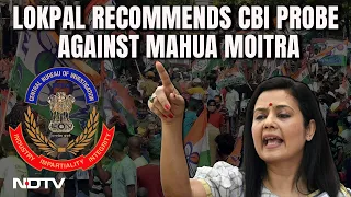 Mahua Moitra CBI | Lokpal Asks CBI To Probe Cash-For-Query Charge Against Mahua Moitra