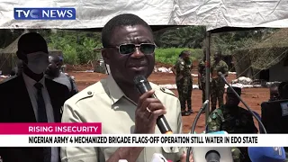 Nigeria Army Flags Off Operation 'Still Water' In Edo State