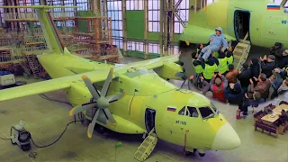 Brand New Russian Transport Airplane Ilyushin IL-112V: Flight Test
