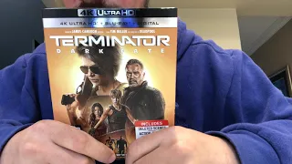 Terminator Dark Fate 4K Ultra HD Blu-Ray Unboxing