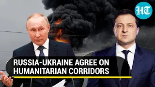 Moscow rejects Ukraine's ceasefire demand in 2nd round of talks; Agreement on humanitarian corridors