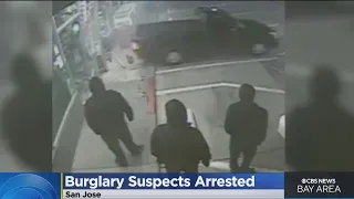Smash-and-grab 'Odyssey burglary crew' suspects arrested in San Jose