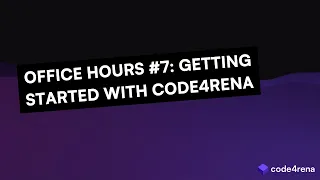 Office Hours #7: Get started with code4rena in 2024