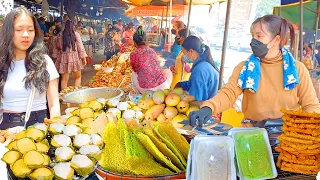 So Yummy Food! Amazing Countryside Street Food in Cambodia - Cake, Desserts, Shrimp, Chicken, & More