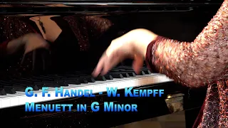 G. F. Handel - W. Kempff - Menuett in G Minor - Tatiana Pichkaeva, piano