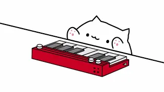 Кот играет на пианино,прикол (Анимация)
