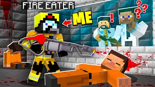 I Became a SCP FIRE EATER in MINECRAFT! - Minecraft Trolling Video