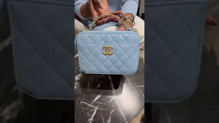 New Chanel bag unboxing! It was the color and details for me! Watch the full video on my channel.