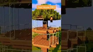 Minecraft tree House Pro shot videos op#minecraft #short 🌲🌲😎🌹😍