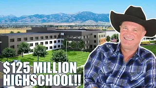 Living in Bozeman Montana [TOUR OF WEST BOZEMAN and BEST SCHOOL IN MONTANA]