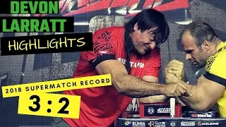 DEVON LARRATT ARM WRESTLING HIGHLIGHTS 2018 (Legendary year for NO LIMITS!)