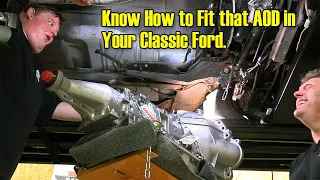 Install the 4R70W to Classic Ford Episode 440 Autorestomod