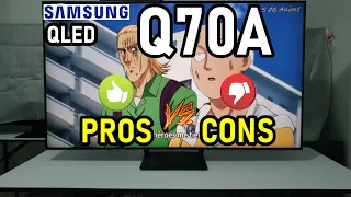 Samsung Q70A QLED: Pros and Cons / 4K Smart TV with HDMI 2.1