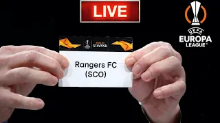 UEFA EUROPA LEAGUE KNOCKOUT ROUND PLAY-OFF DRAW LIVE STREAM