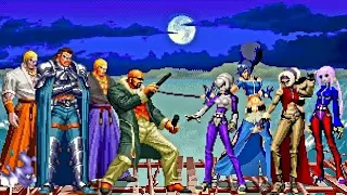 [KOF Mugen] Memorial- Battle of Clans | Geese Howard Clan vs Kula Diamond Clan [ 4vs4 ]