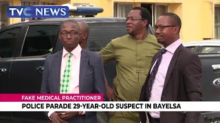 Fake Medical Practitioner: Police Parade 29 Year Old Suspect In Bayelsa