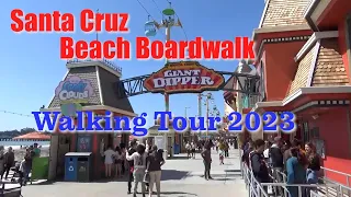 Santa Cruz Beach Boardwalk Walking Tour 2023