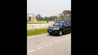 PM Modi's Convoy at IIT Guwahati #iitguwahati #pmmodi #bjp #modi