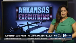 Supreme Court Won't Allow Arkansas Execution