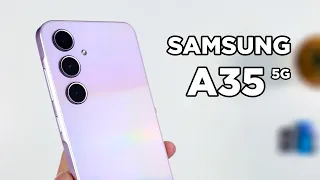 Samsung A35 UNBOXING & CAMERA TEST | Zeibiz