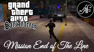 End of The Line Mission in GTA San Andreas - SWAT Tank & Big Smoke's Crack Fortress Mission GTA SA