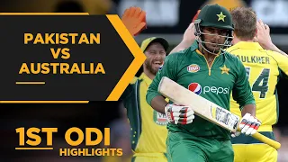 Australia Stun Pakistan In Thriller | Pakistan vs Australia | 1st ODI Highlights | PCB | MA2E