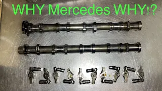 Mercedes | Camshafts and Rockers & Tappets replacement | OM654 220d