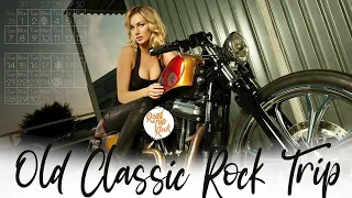 Classic Rock Songs 70s 80s For Biker - Driving Classic Rock Music - Biker Music, Road