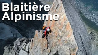 Aiguille de Blaitière Arête Nord-Ouest Chamonix Mont Blanc alpinisme montagne escalade