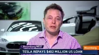 Elon Musk: U.S. Taxpayers Profited From Tesla's Loan