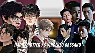 Characters Harry Potter react to Harry as Vincenzo [AU] [ENG|RU] [1/1]