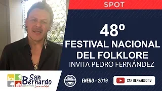 Spot - 48º Festival Nacional de Folklore de San Bernardo, invita Pedro Fernández y BCI