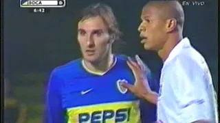 Santos vs Boca Juniors 2003 - Final Copa Libertadores - Partido completo.