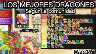 LOS MEJORES DRAGONES DEL JUEGO !! ( Tierlist ) No me funen por favor - DRAGON CITY