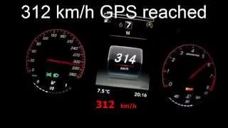 Mercedes AMG GTS acceleration 0-300 km/h