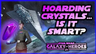 Why I Am Hoarding Crystals for Executor on Both Accounts!  Star Wars Galaxy of Heroes