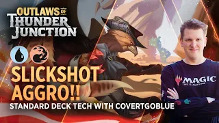 Outlaws of Thunder Junction Slickshot Aggro with CovertGoBlue | MTG Arena | #MTGThunder