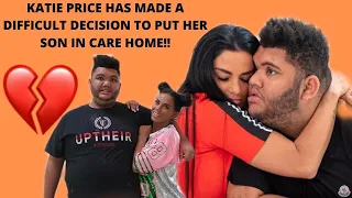 KATIE PRICE SPEAKS UP ON MAKING A DIFFICULT DECISION TO PUT HER SON IN A CARE HOME!