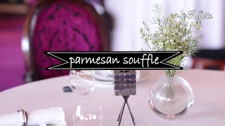 Parmesan Soufflé Recipe by Refflets Pierre Gagnaire. French Fine Dining.