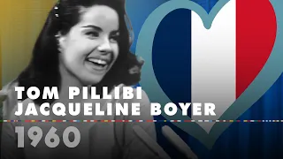 TOM PILLIBI - JACQUELINE BOYER (France 1960 – Eurovision Song Contest HD)