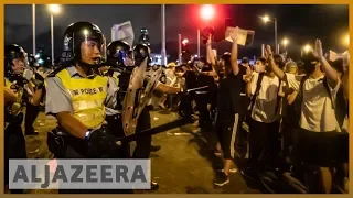 Hong Kong: Clashes after massive protest against extradition law